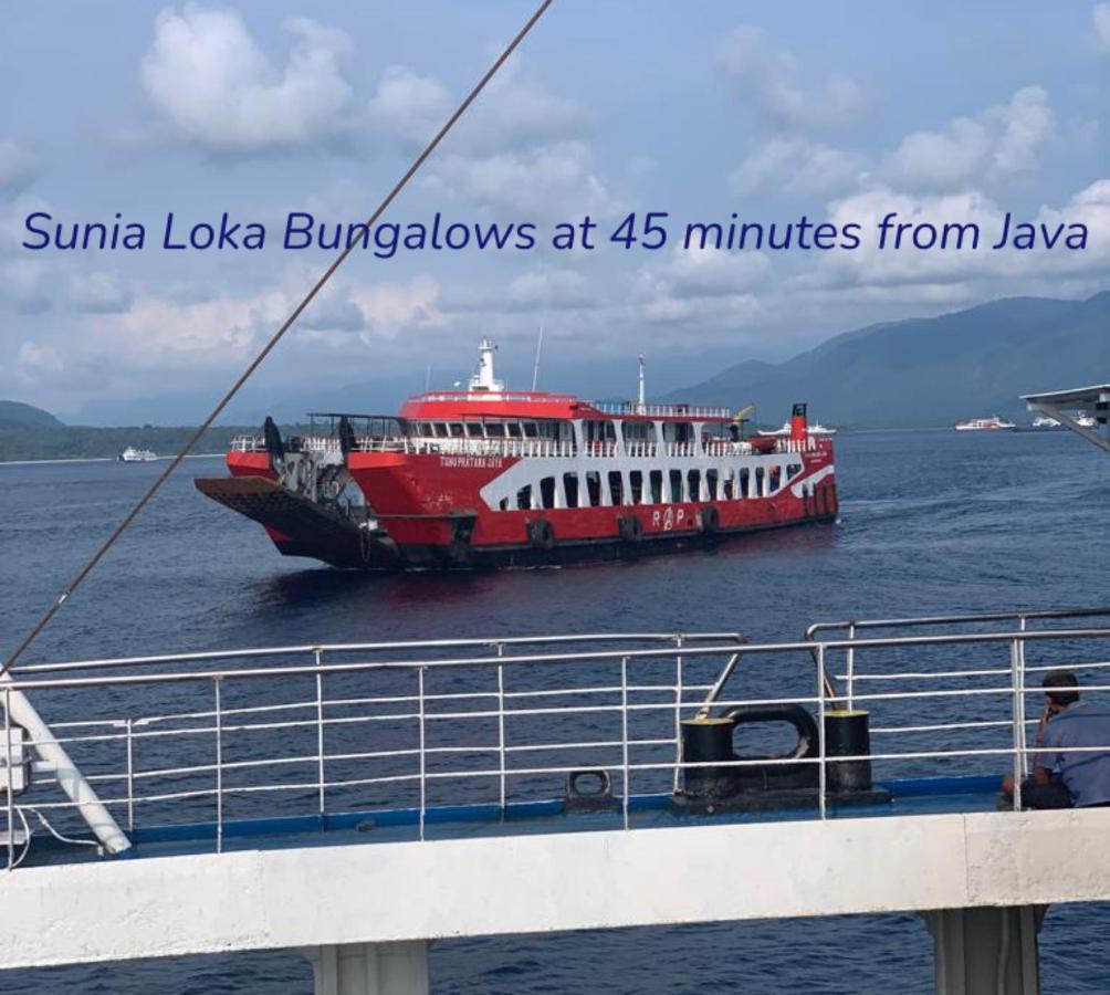 Sunia Loka Bungalows & Dive Center Pemuteran Esterno foto